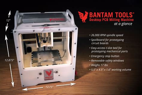 bantam tools desktop pcb mill